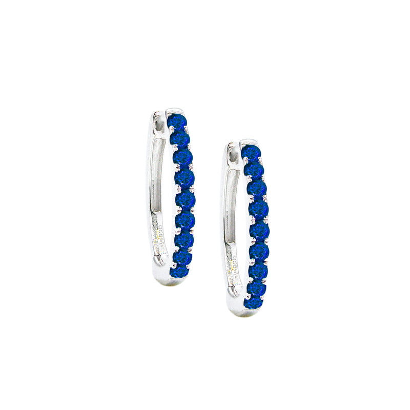 Mini Anuket Sapphire Earrings