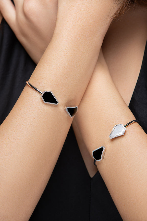 Eris Onyx & Mother of Pearl Cuff