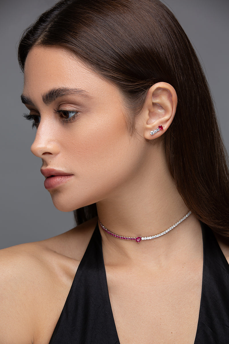 Maya Diamond & Ruby Choker