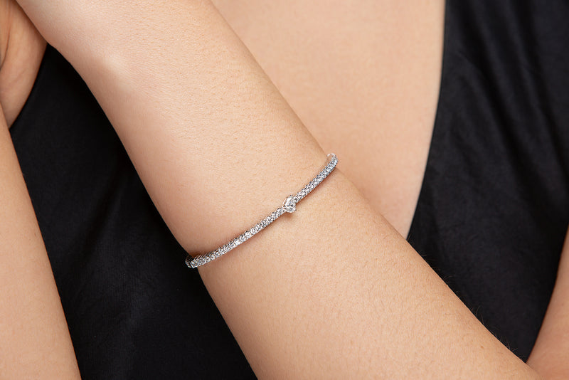 Maya Mini Diamond Bangle