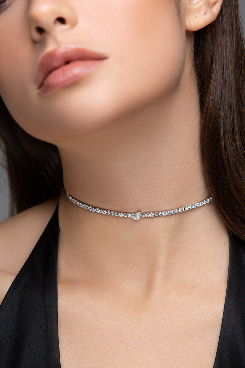 Maya Diamond Choker