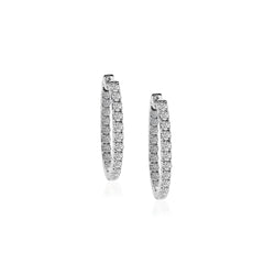 Anuket Diamond Hoop Earrings