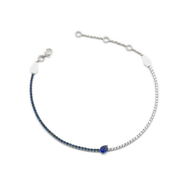 Pandorah Sapphire & Diamond Choker